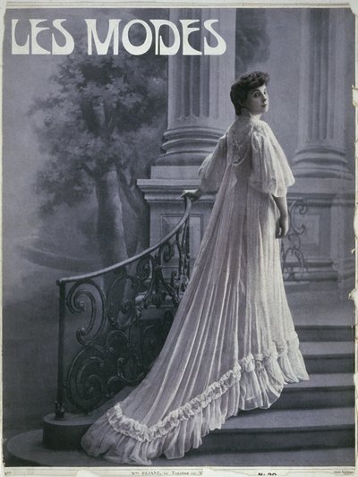 Madame Rejane at the Theatre du Vaudeville, cover illustration from 